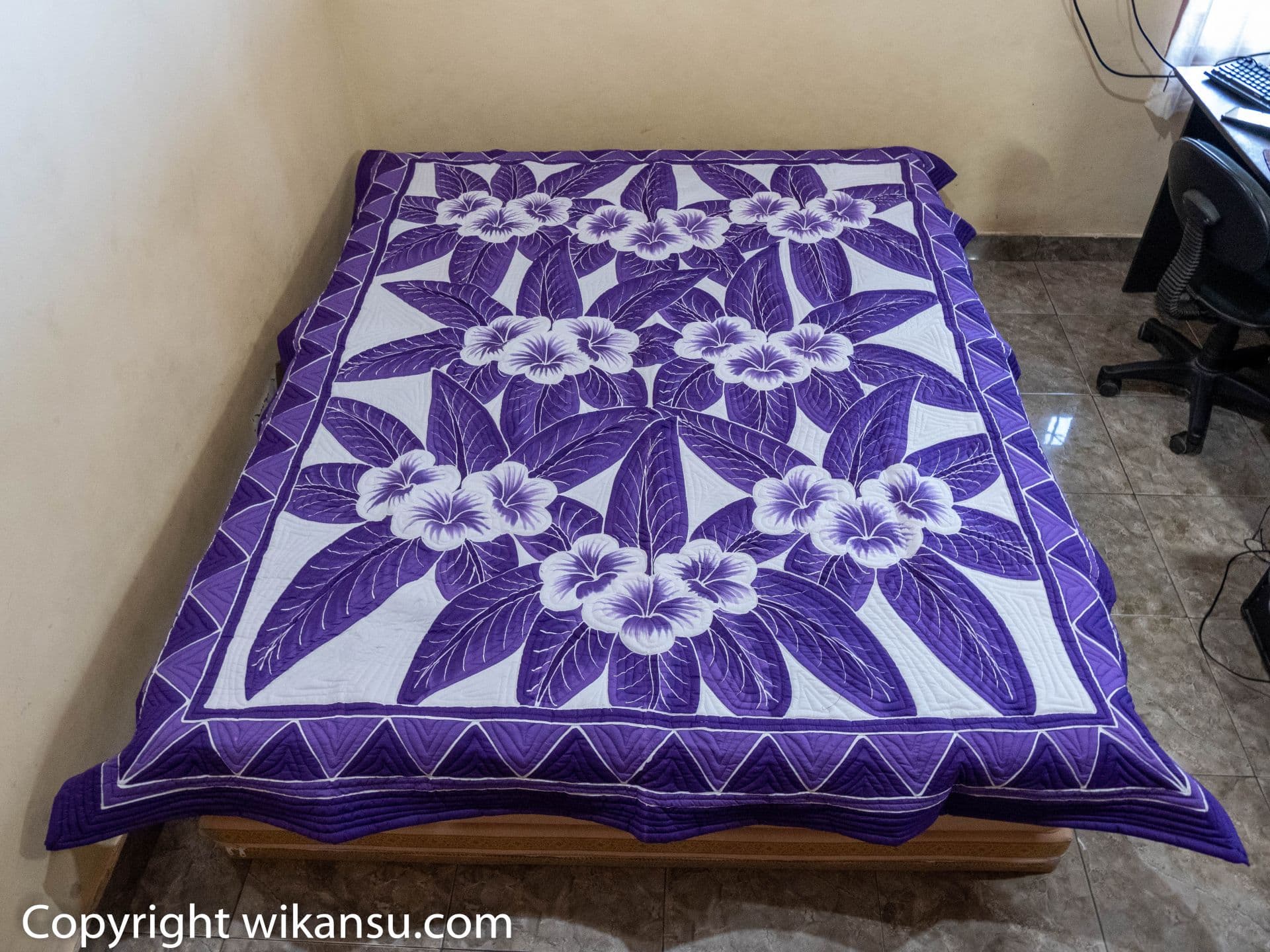 Purple Frangipani Flowers