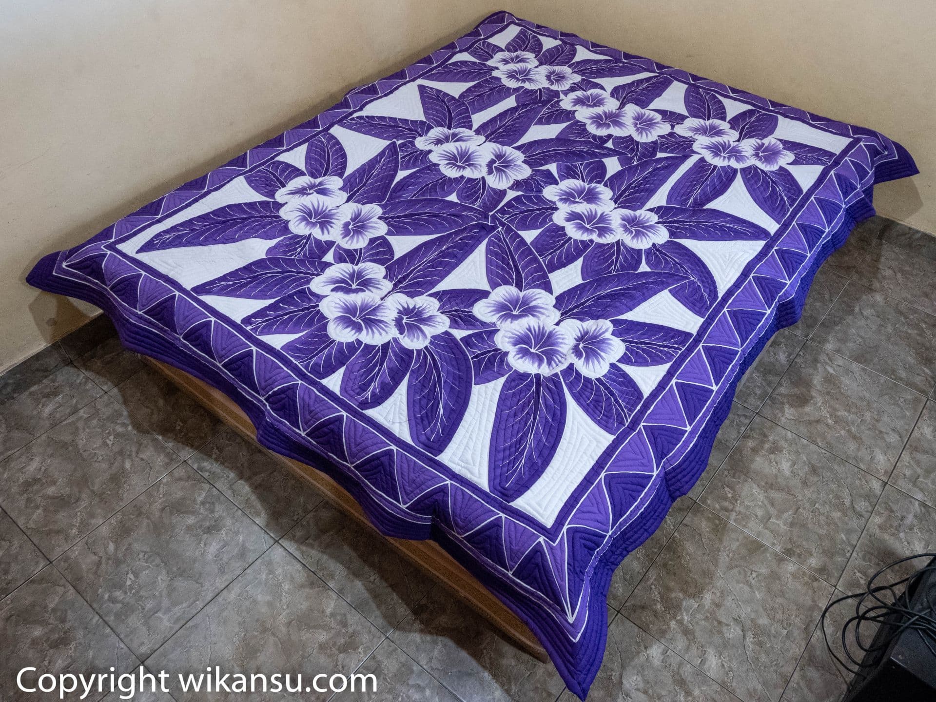 Purple Frangipani Flowers